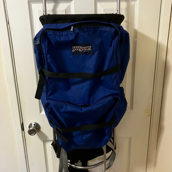 Jansport Bags Vintage Jansport Aluminum Frame Hiking Backpack